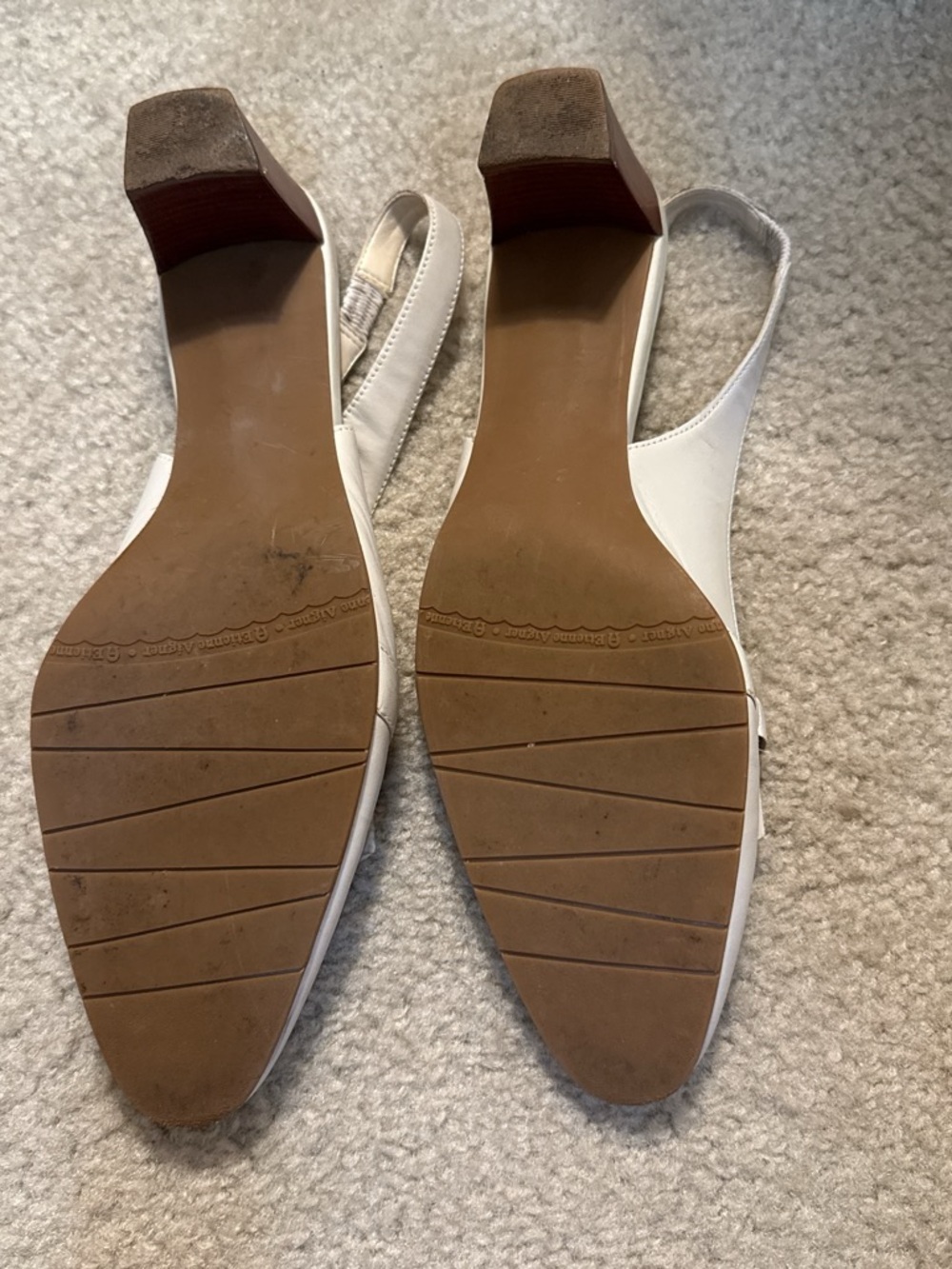 Women’s Beige Tassel Slingback Loafers - Picture 4 of 5